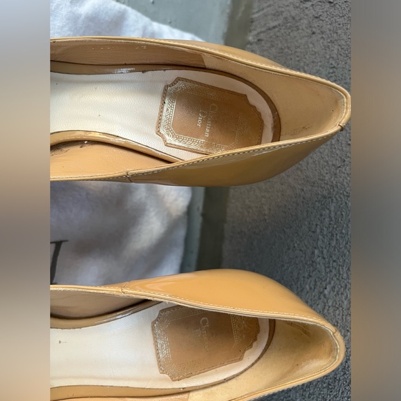 Size 8 Christian Dior open toe heels - Picture 2 of 5